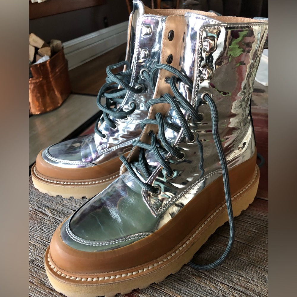 ULLA JOHNSON + DIEMME  PLATINUM ETNA BOOT